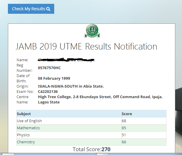 Jamb-utme-result-checking-portal
